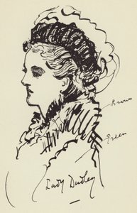 Lady Dudley von Harry Furniss