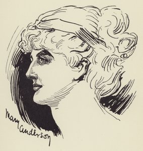 Mary Anderson von Harry Furniss