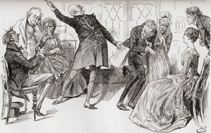 Mr. Micawber erreicht den Sturz von Heep