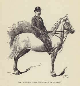Mr William Stone, Vorsitzender von Albany von Harry Furniss