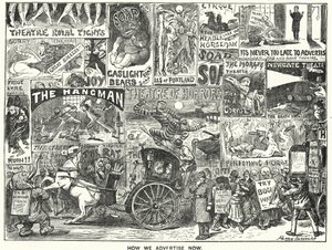 Wie wir jetzt werben (Stich) von Harry Furniss