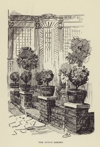 Der holländische Garten von Harry Furniss