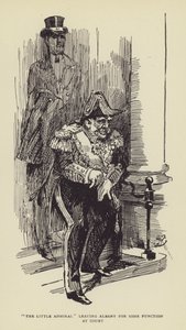 Der kleine Admiral verlässt Albany für eine Funktion am Hof von Harry Furniss