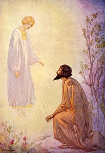 Joseph von einem schönen Geist besucht