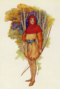 Robin war schon in seiner Jugend abenteuerlustig von Harry George Theaker
