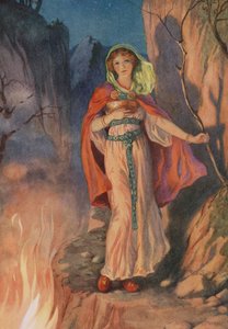 Sigyn, aus "Das Schicksal von Loki und seinen Kindern"