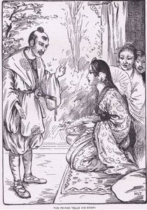 Der Prinz erzählt seine Geschichte (aus der Tochter des Mondes) von Harry George Theaker