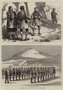Unser Künstler bei den Griechen von Harry Hamilton Johnston