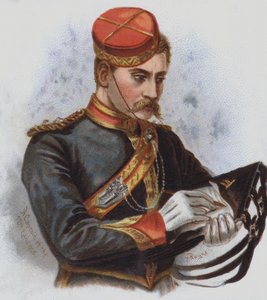 Ein Hauptmann der 12. Lanzenreiter