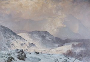 Winter in Malvern, Worcestershire