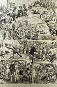 Skizzen bei der Henley Regatta von Harry after Furniss