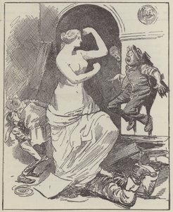 Die Venus von Milo findet ihre lange vermissten Arme von Harry after Furniss