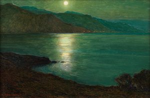 Mondlicht - Die Lichter von Ventimiglia von Harry van der Weyden