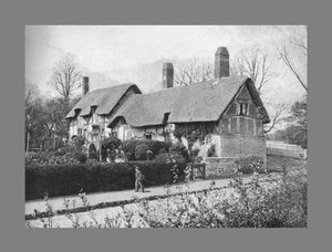 Anne Hathaways Cottage, um 1900