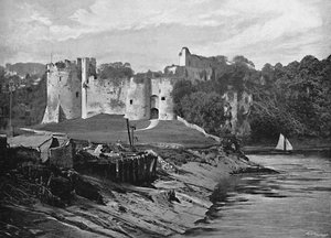 Chepstow Castle, um 1896