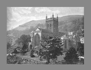 Prioratskirche, Great Malvern, ca. 1900