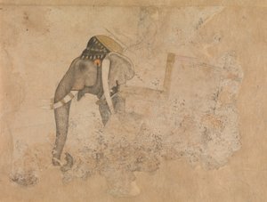 Elefant und Reiter, ca. 1640