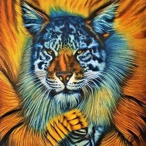 Königliche Katze von HaskellArt