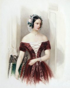 Großherzogin Alexandra Nikolajewna von Russland, 1825-1844, um 1840