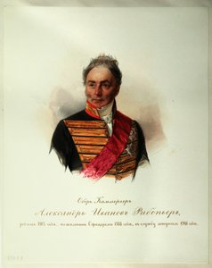 Porträt von Alexander Ivanovich Ribeaupierre von Hau