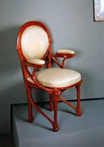 Stuhl, ca. 1898 von Hector Guimard