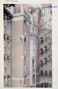 Ansicht des Castel Beranger (1897-1898)