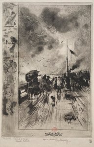 Ein Pier in England