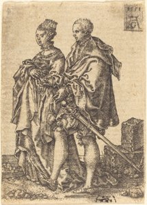 Tanzendes Paar von Heinrich Aldegrever