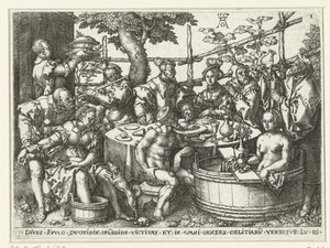 Festmahl des reichen Mannes