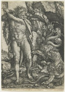 Herkules zerstört die lernäische Hydra, 1550