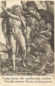 Herkules kämpft mit der Hydra von Lerna