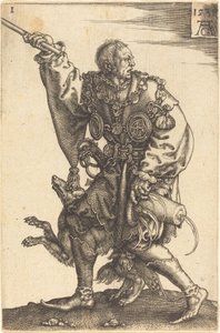 Große Hochzeitstänzer, 1538 von Heinrich Aldegrever