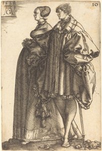 Große Hochzeitstänzer, 1538 von Heinrich Aldegrever