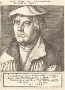 Martin Luther von Heinrich Aldegrever