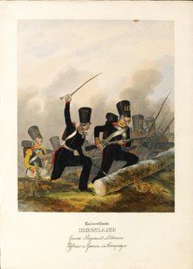 Das litauische Leibgarderegiment, ca. 1838