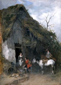 Erfrischung unterwegs von Heinrich Breling