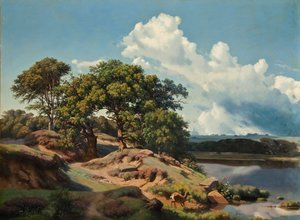 Dänische Landschaft von Heinrich Buntzen