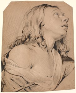 Die reuige Magdalena, Brustbild nach rechts