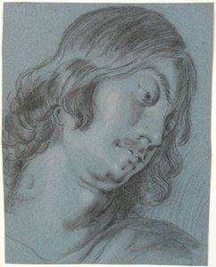 Kopf eines jungen Mannes, nach rechts geneigt von Heinrich Dittmers