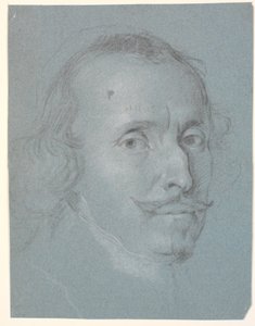 Männliches Porträtkopf von Heinrich Dittmers
