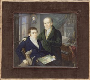 Joseph und Karl August von Klein, ca. 1810-15 von Heinrich Franz Schalck