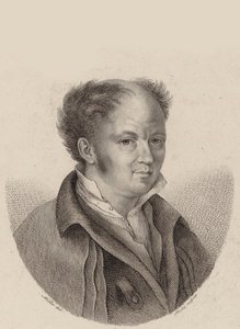 Porträt des Komponisten Gottfried Weber 1779-1839, ca. 1820 von Heinrich Franz Schalck