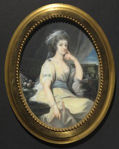 Porträt von Maria Wilhelmine, Gräfin Thun-Hohenstein, ca. 1790