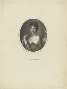 Porträt der Schauspielerin Friederike Wilhelmine Hartwig von Heinrich Friedrich Thomas Schmidt