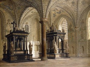 Dom zu Roskilde, Dänemark, 1874