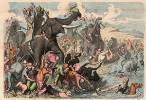 Antikes Griechenland: Feldzug von Alexander dem Großen auf dem Balkan 335 v. Chr.