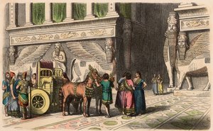 Assyrisch: Palastportal von Heinrich Leutemann