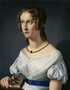 Mädchenbildnis von Heinrich Maria von Hess