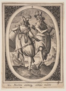 Tafel 4 aus Militärfiguren von Heinrich Ulrich