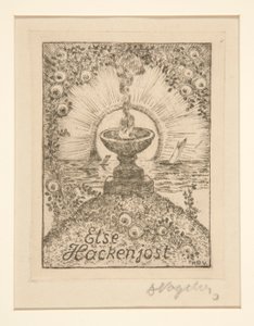 Exlibris: Else Hackenjost